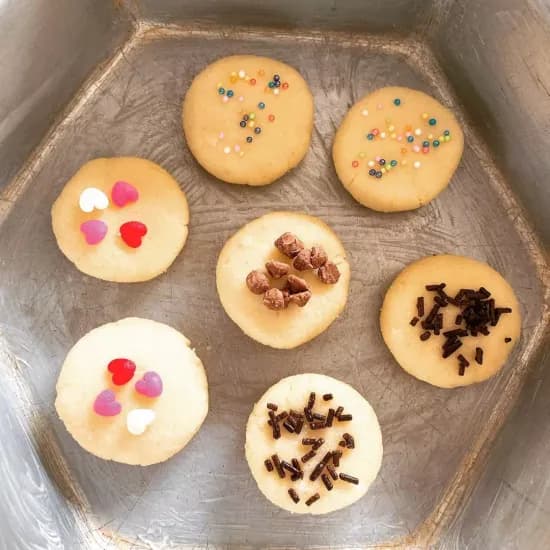Milk powder cookies